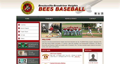 Desktop Screenshot of brecksvillebaseball.com